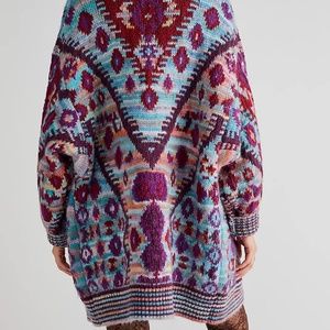 FREE PEOPLE HOME ON THE RANGE CARDI $398 M